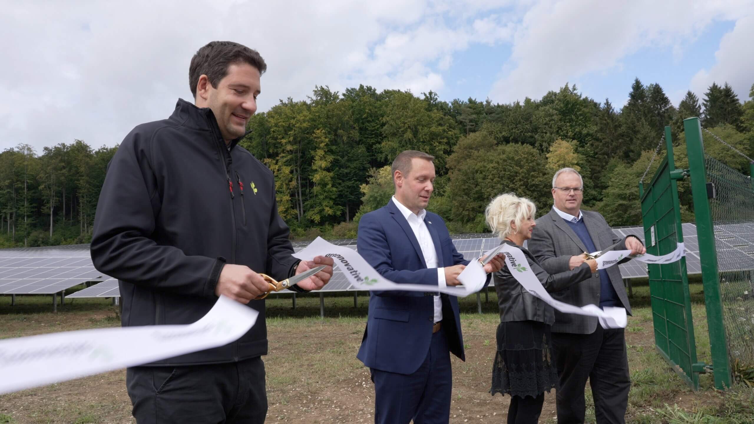 Einweihung Solarpark Simmelsdorf