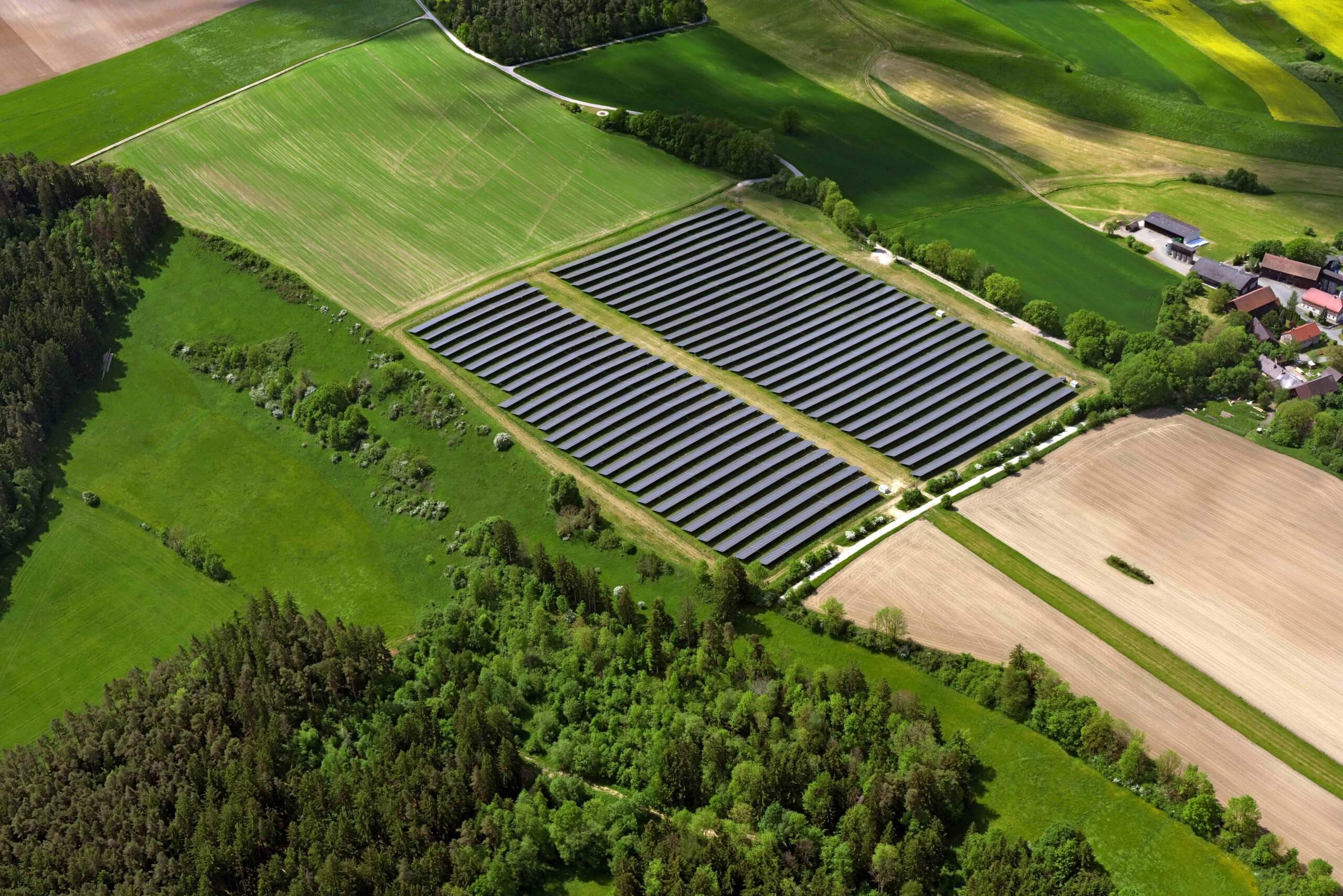 Solarpark Preußling in Prebitz
