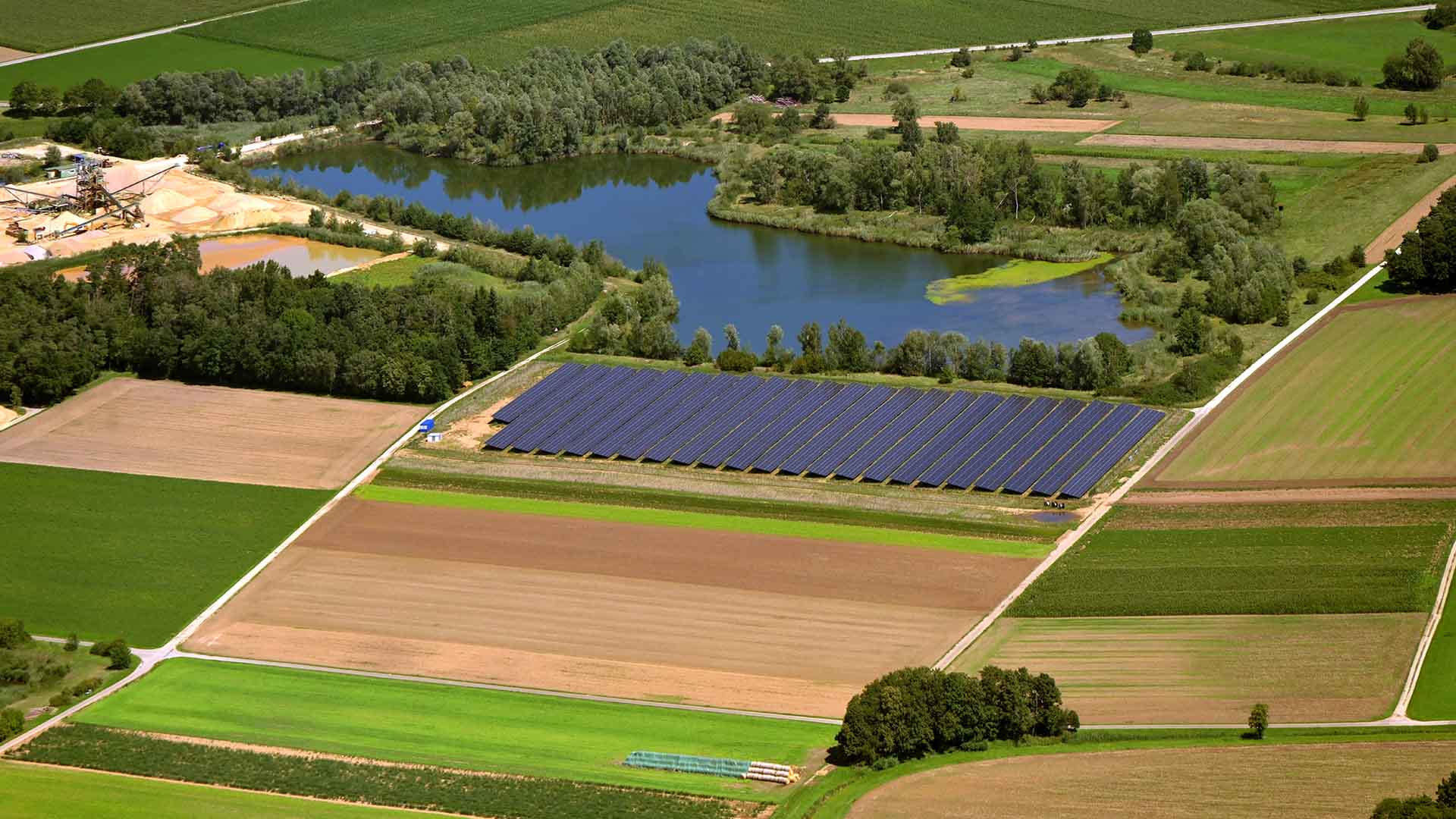 Solarpark Laub in Munningen